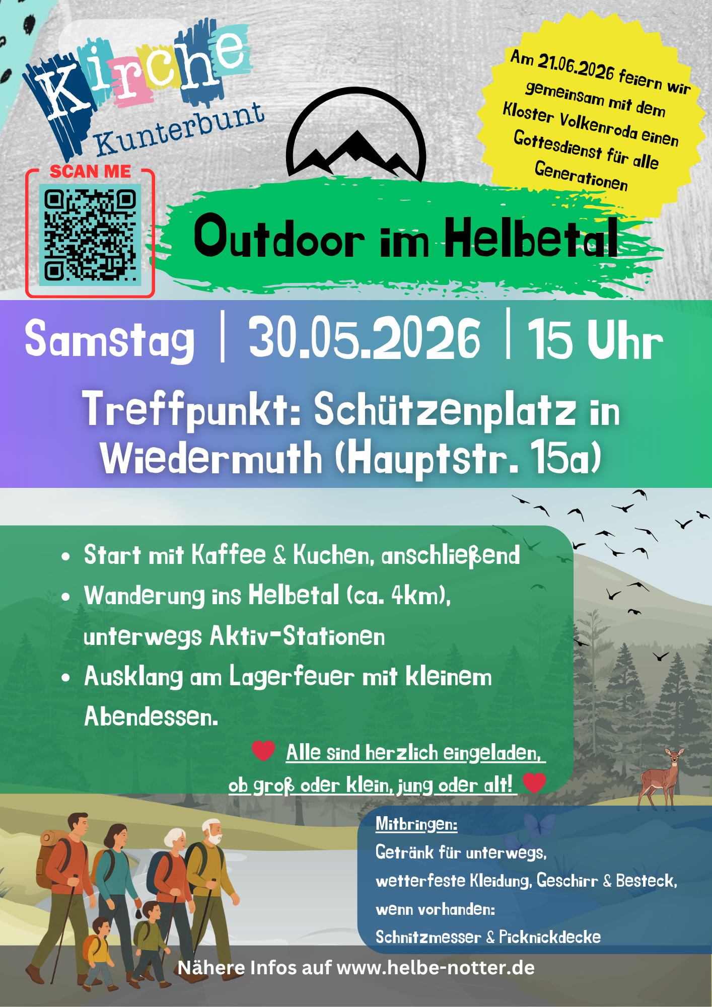 Outdoor KiKu im Helbetal